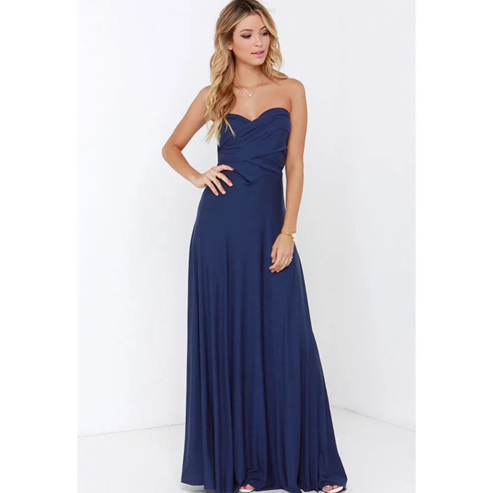 Dame Midi Kjole Chic 2