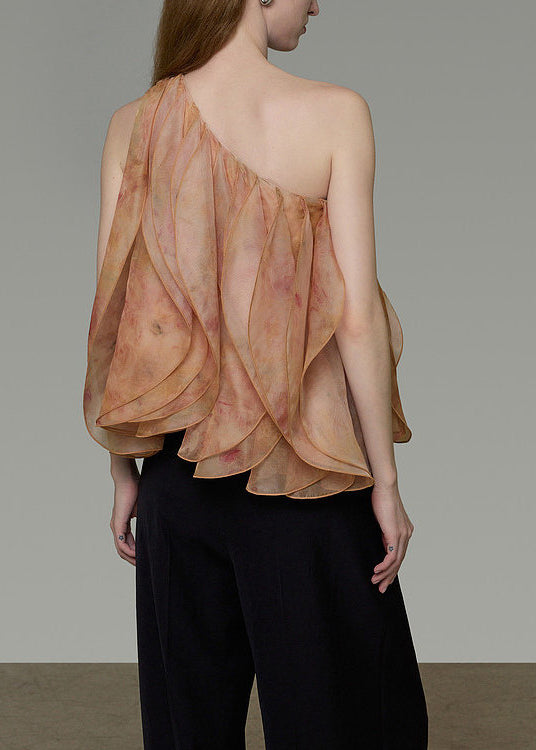 Dame One Shoulder Bluse Lag På Lag Design 2