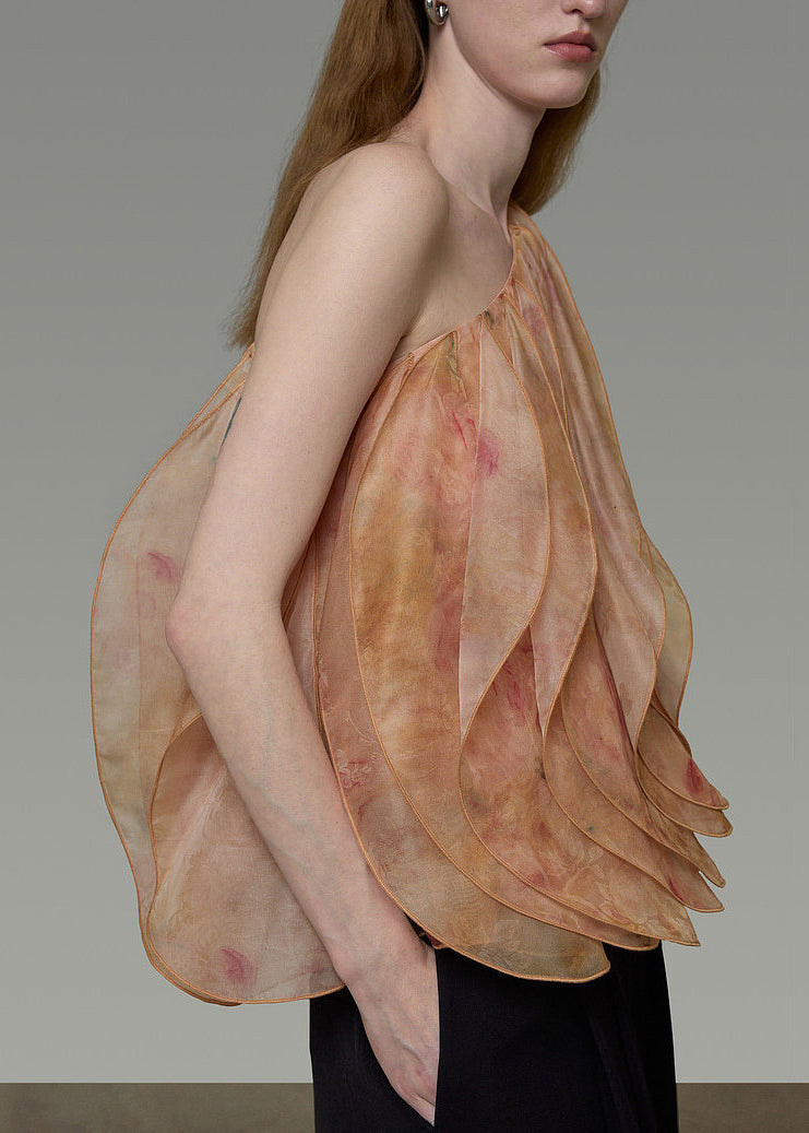 Dame One Shoulder Bluse Lag På Lag Design 3