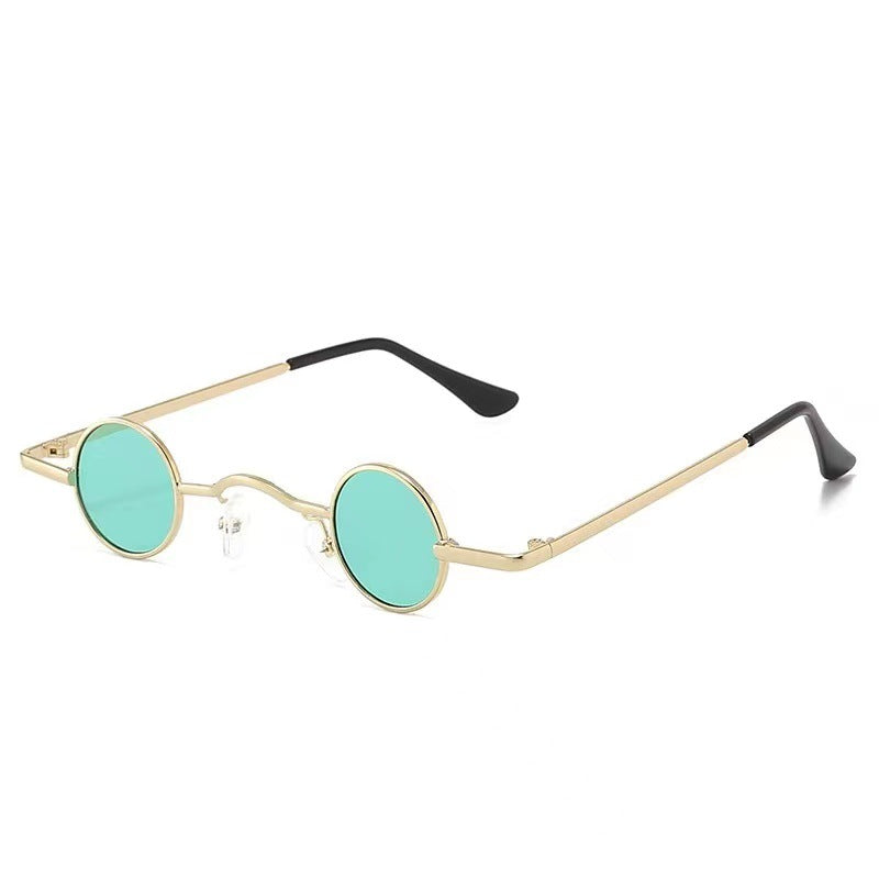 Dame Runde Solbriller Vintage Stil med UV-Beskyttelse 6