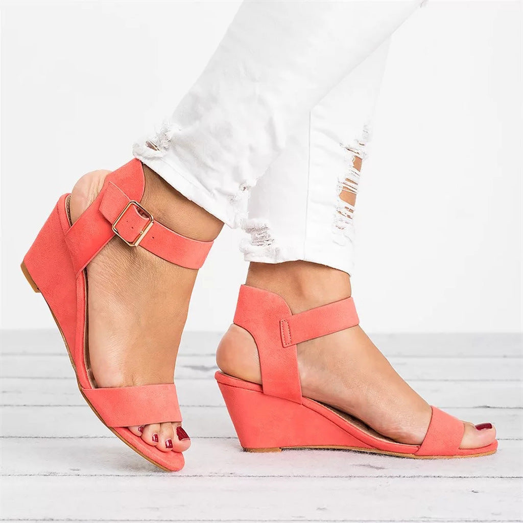 Dame Sandaler Ankelrem Kile 2
