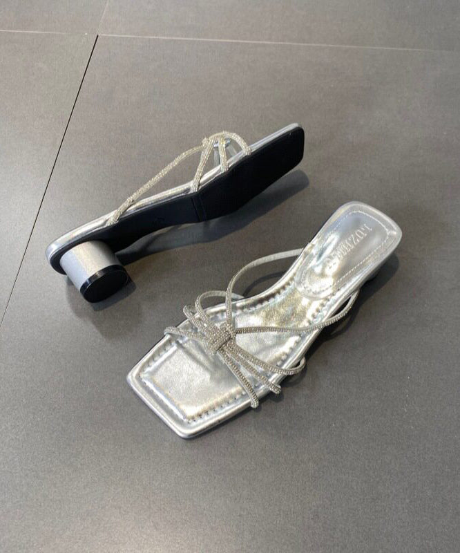 Dame Sandaler Chunky Heel 1