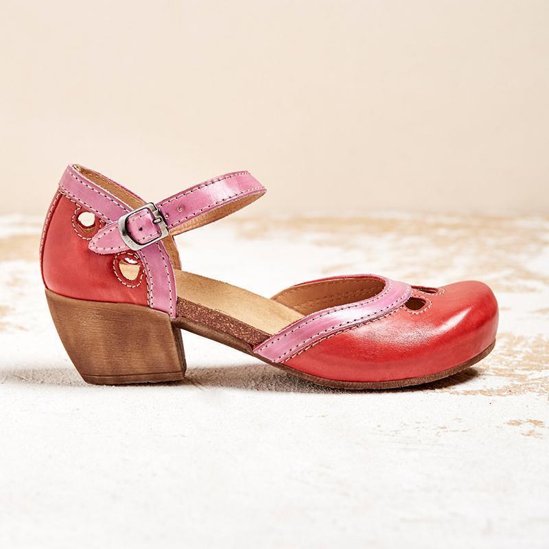 Dame Sandaler Komfortabel Klassisk Stil 3