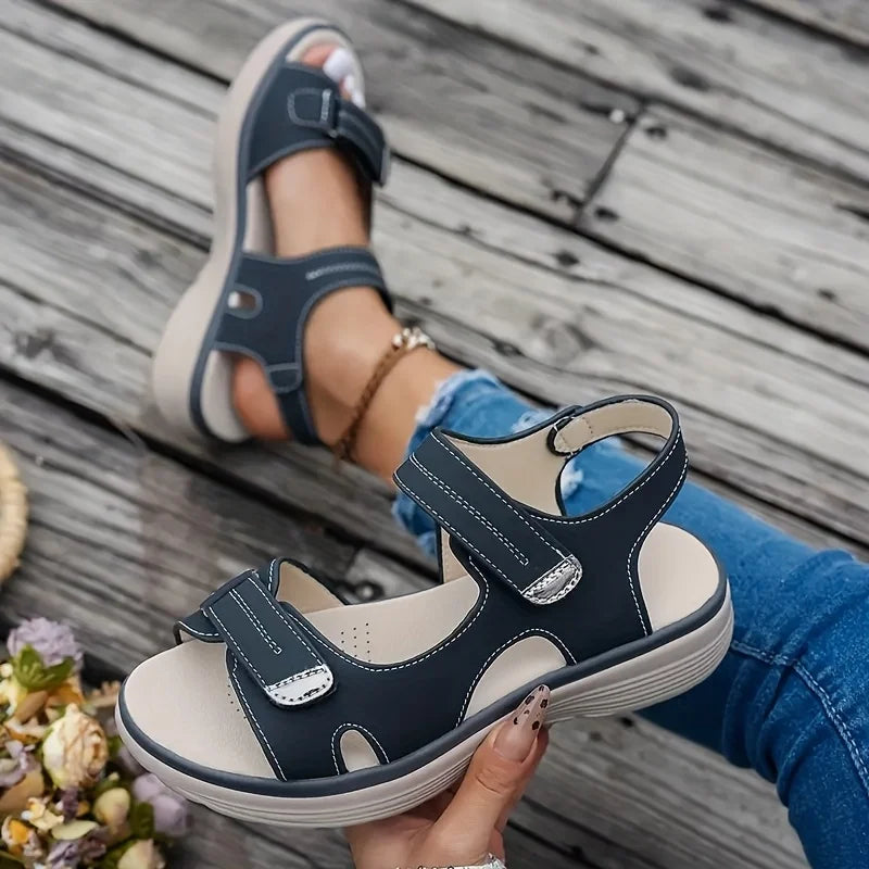 Dame Sandaler Plattform for Sommerreise 2