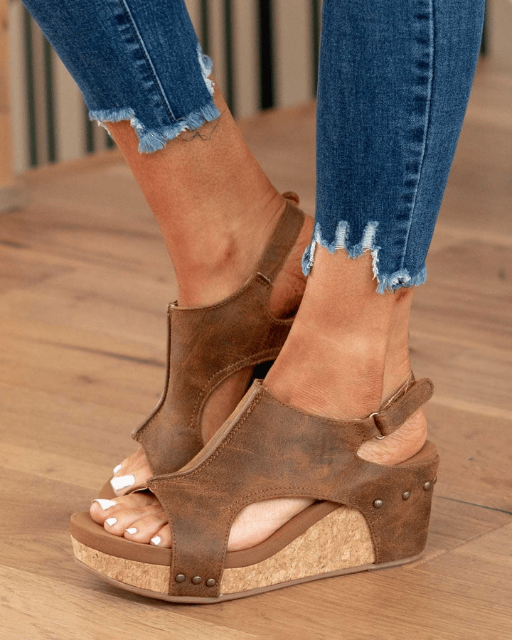 Dame Sandaler Tidløs Design Komfortabel Passform 2