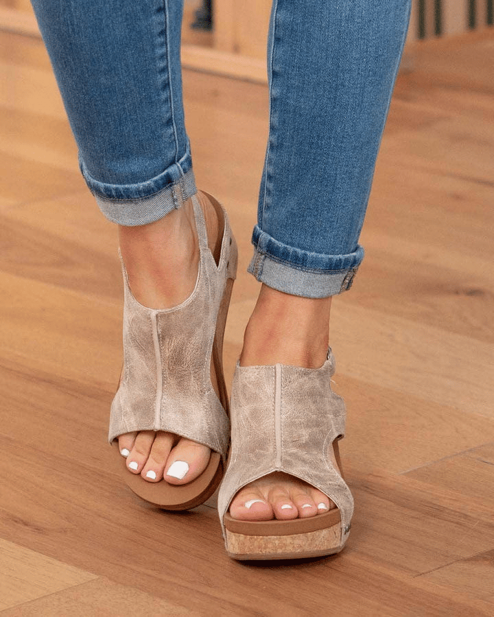 Dame Sandaler Tidløs Design Komfortabel Passform 5