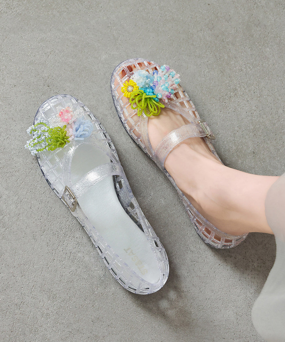 Dame Sandaler med Blomsterdetaljer 1