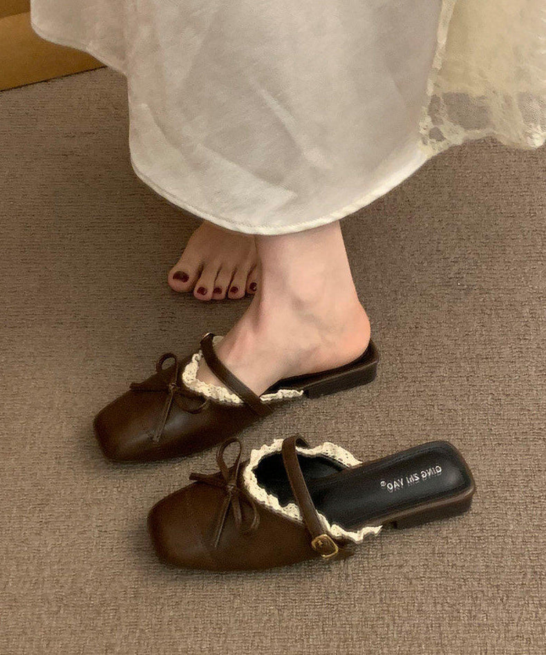 Dame Sandaler med Blonder og Polstret Innersåle 3
