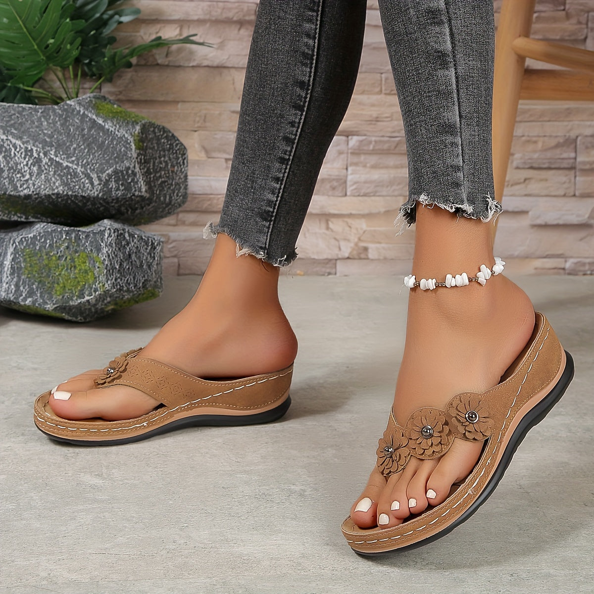 Dame Sandaler med Justerbare Stropper Moderne Design 2