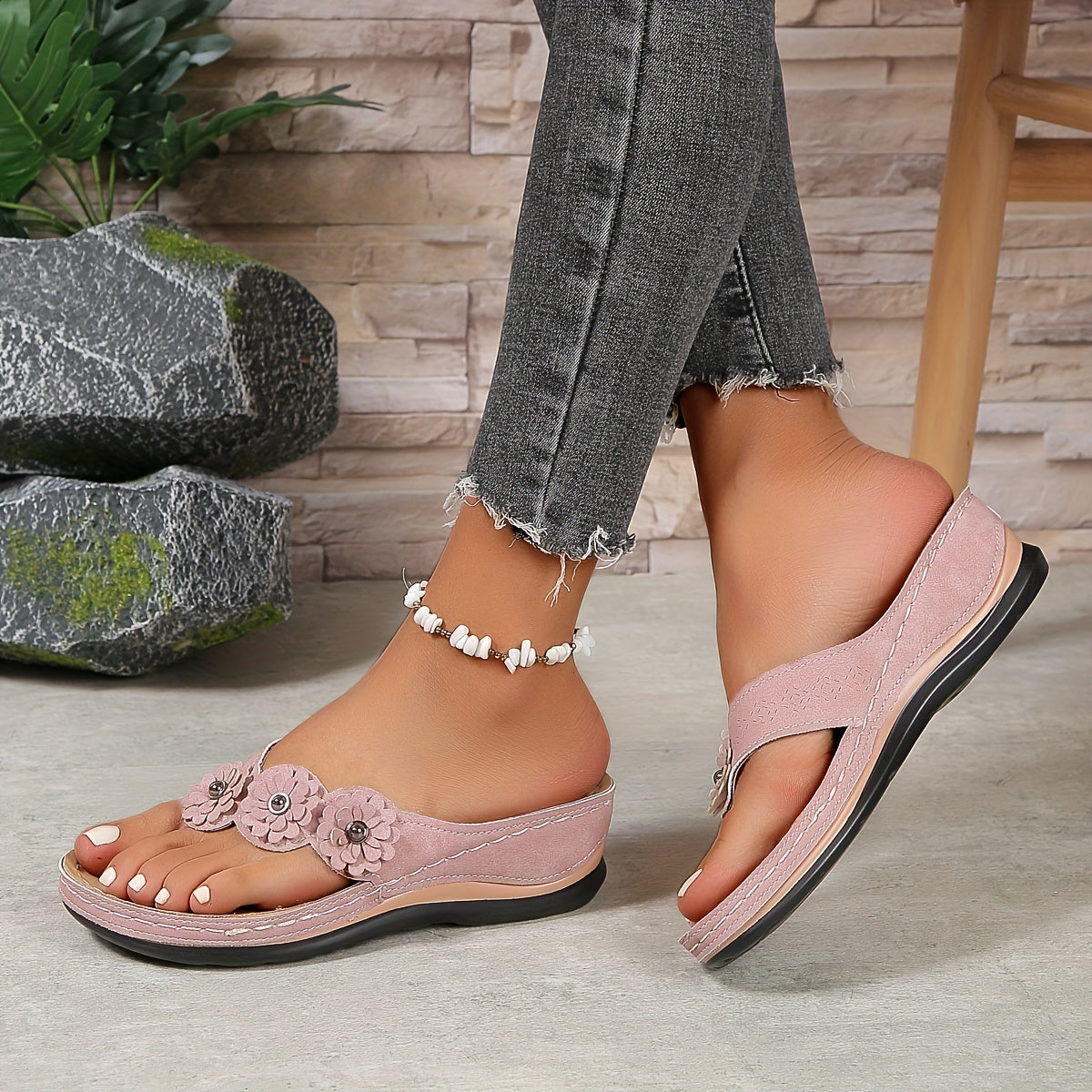 Dame Sandaler med Justerbare Stropper Moderne Design 4