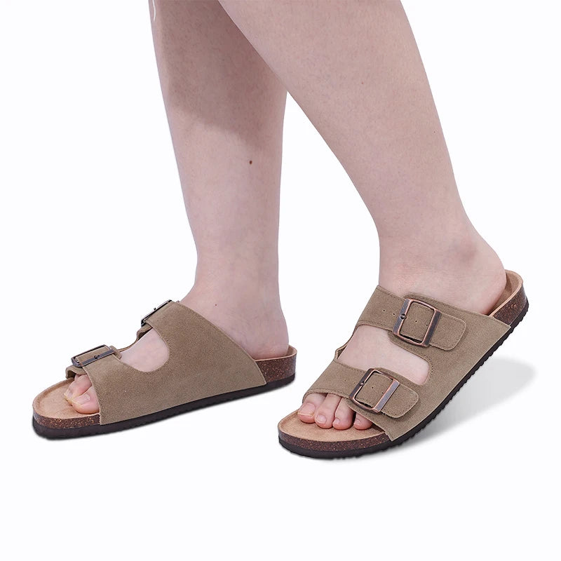 Dame Sandaler med Kork Innersåle og Buestøtte 3
