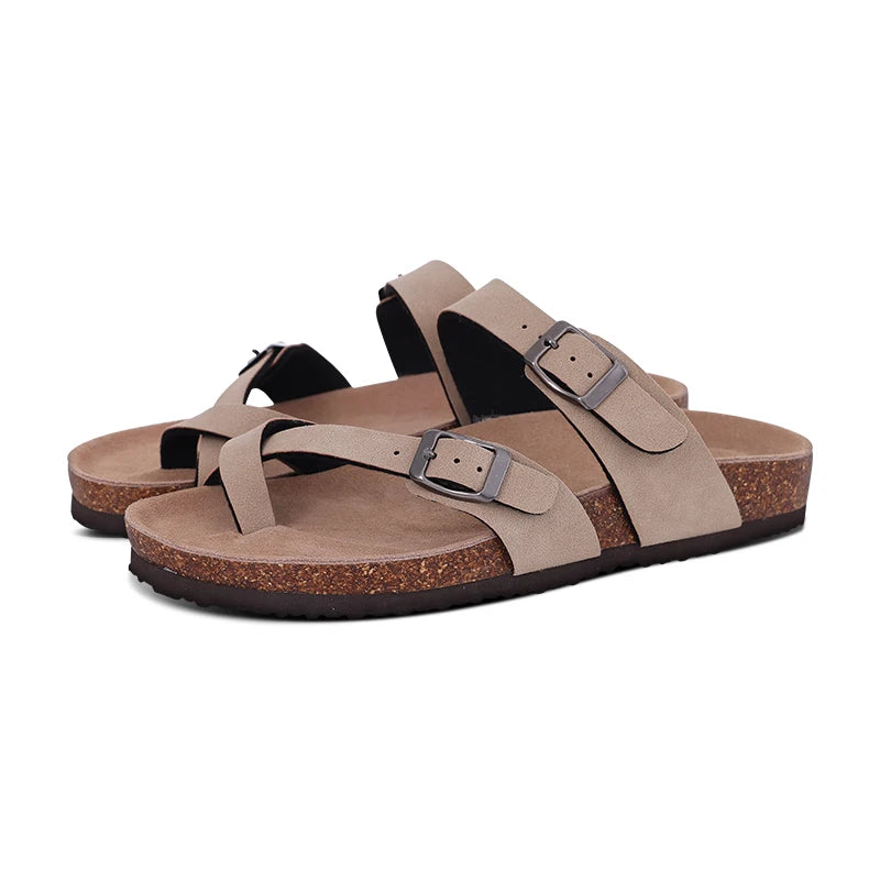 Dame Sandaler med Kork Innersåle og Buestøtte 7