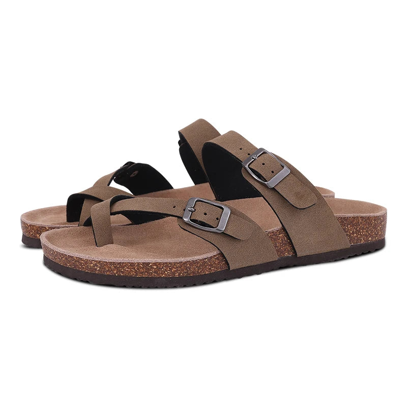 Dame Sandaler med Kork Innersåle og Buestøtte 8