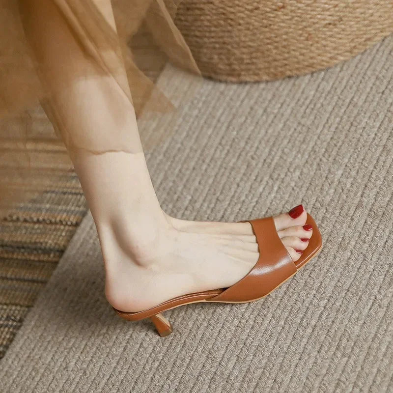 Dame Sandaler med Slanke Hæler Fasjonabel Stil 5