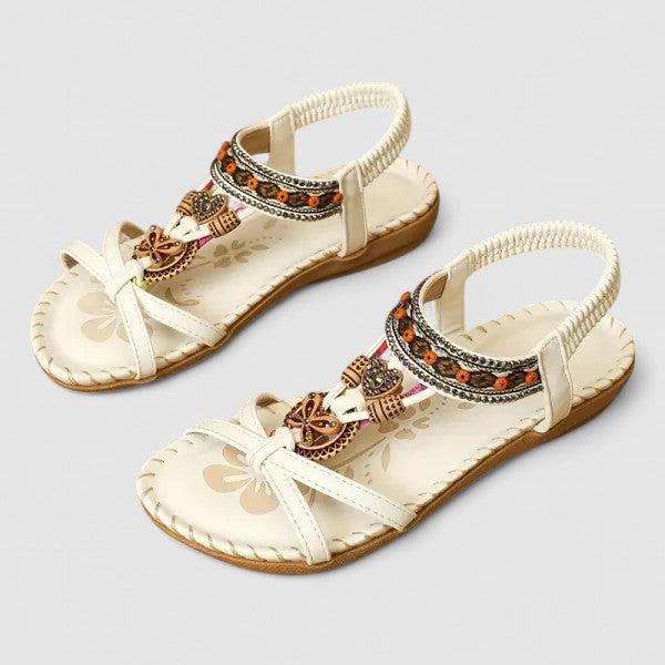 Dame Sandaler med Stabil Såle og Sikker Hælkappe 9