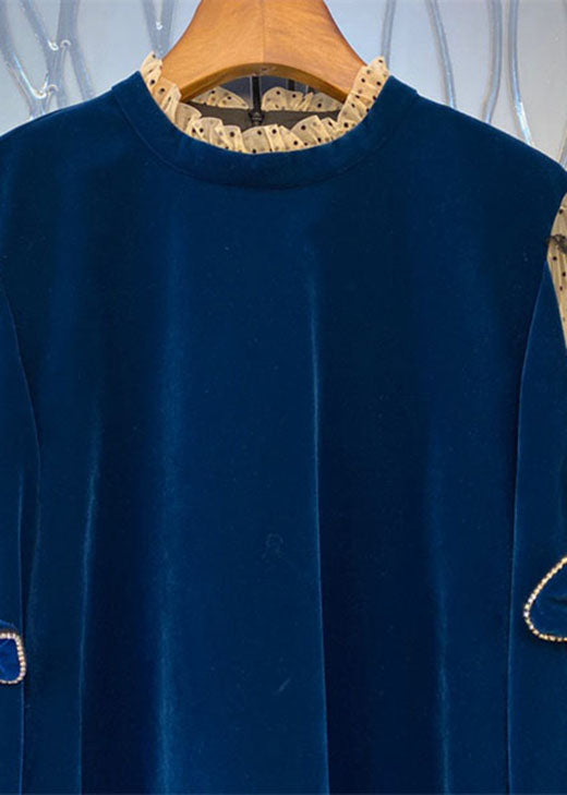 Dame Shift Kjole med Tyll Detaljer 2