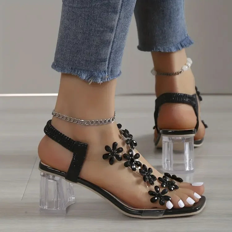 Dame Sko med Hæl - Stilfullt Spiss Design 8