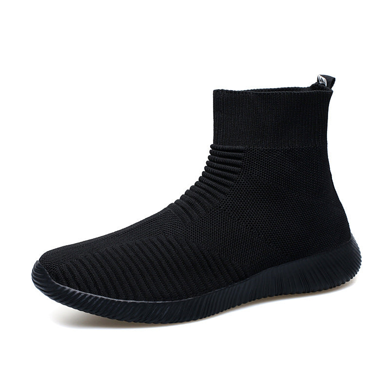 Dame Sneakers Strikkede Sokkestil 0