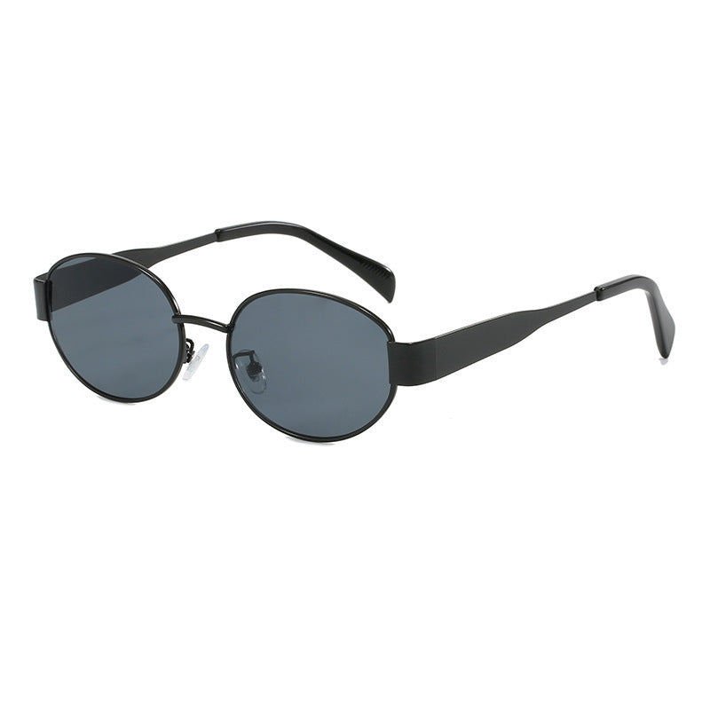 Dame Solbriller Ovalt Design Moderne 12