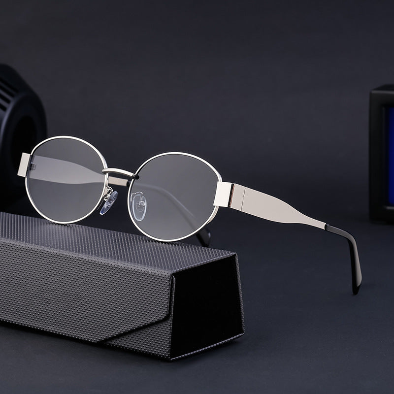 Dame Solbriller Ovalt Design Moderne 1