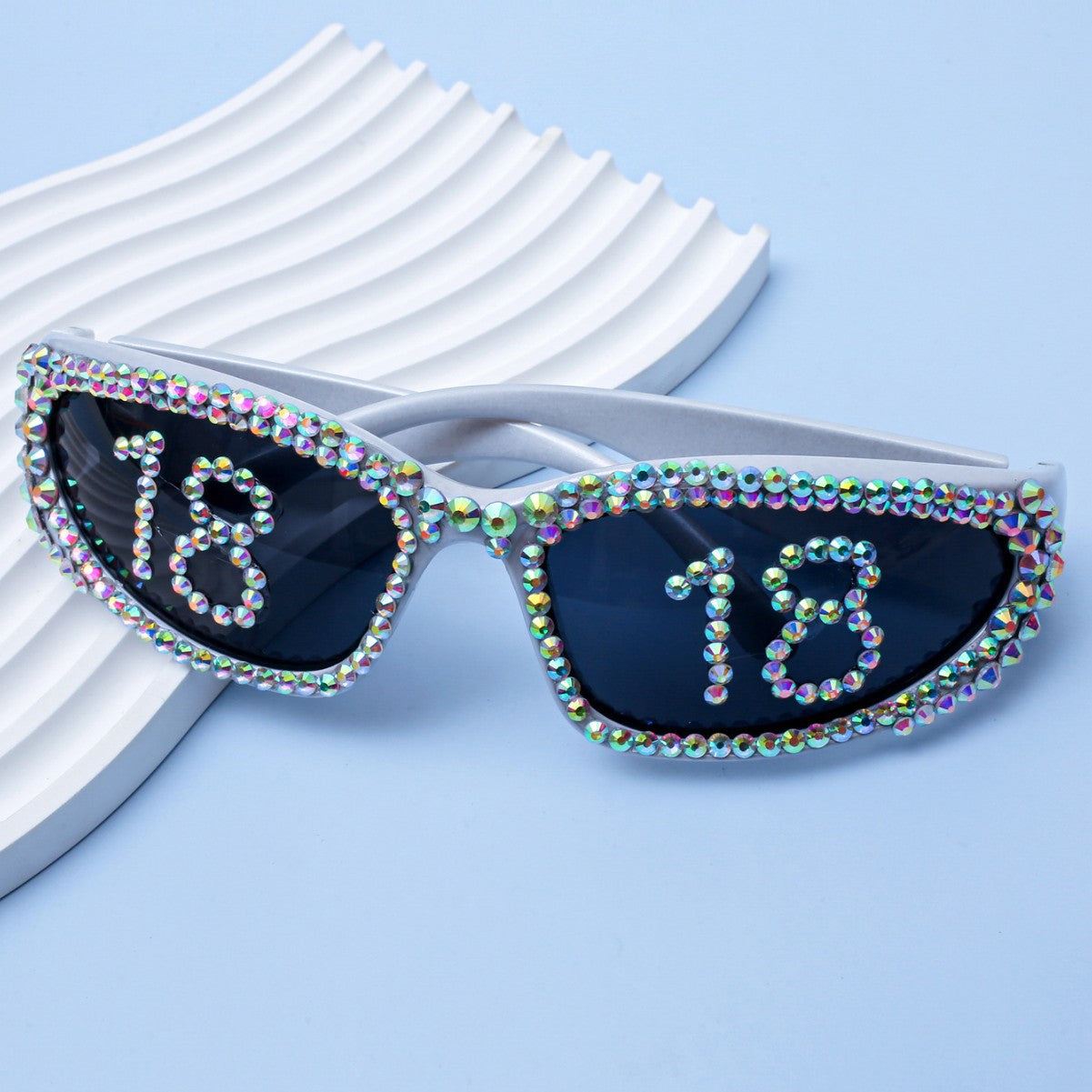 Dame Solbriller med Rhinestones 2