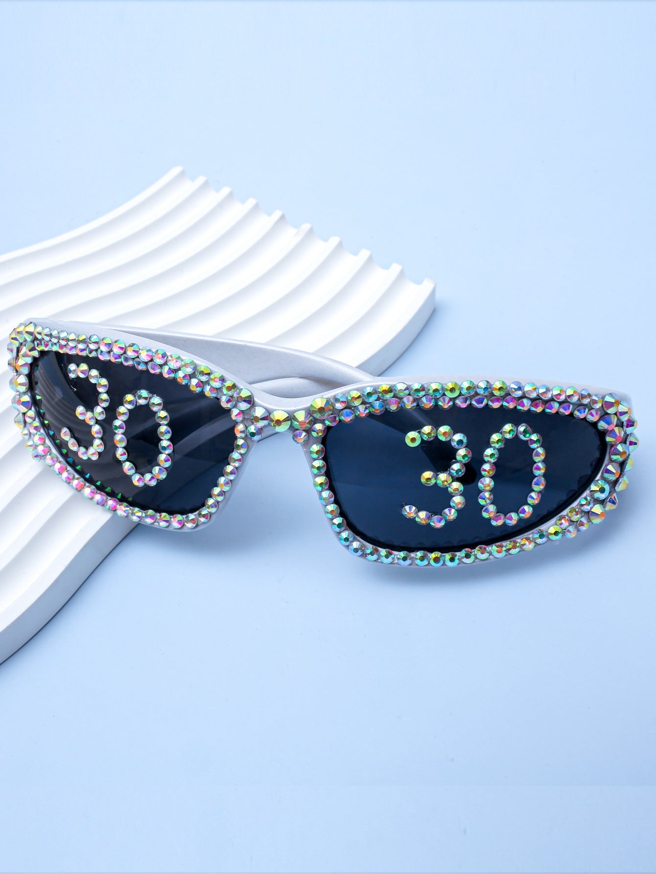 Dame Solbriller med Rhinestones 6
