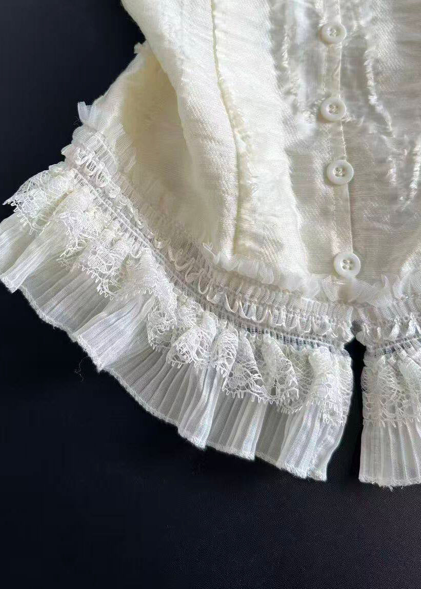 Dame Spaghetti Stropp Topp Patchwork Design 3