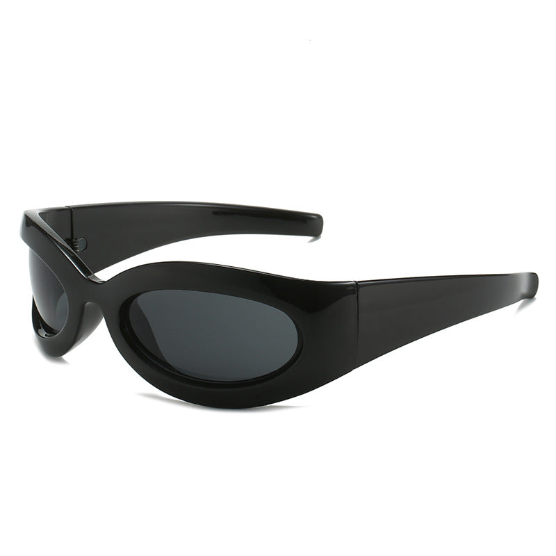 Dame Sportssolbriller med Aerodynamisk Design 0