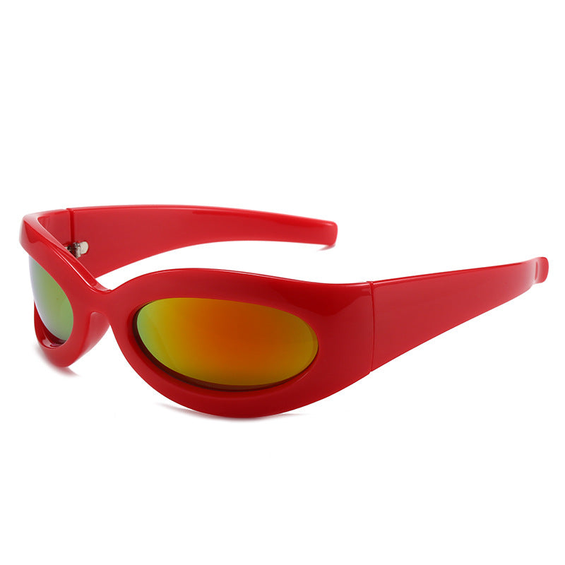 Dame Sportssolbriller med Aerodynamisk Design 3