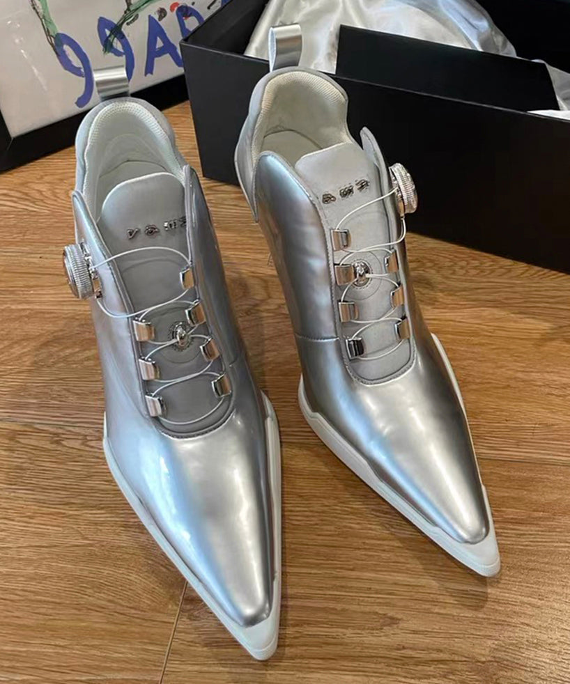 Dame Støvler med Høy Hæl og Spiss Tå 2