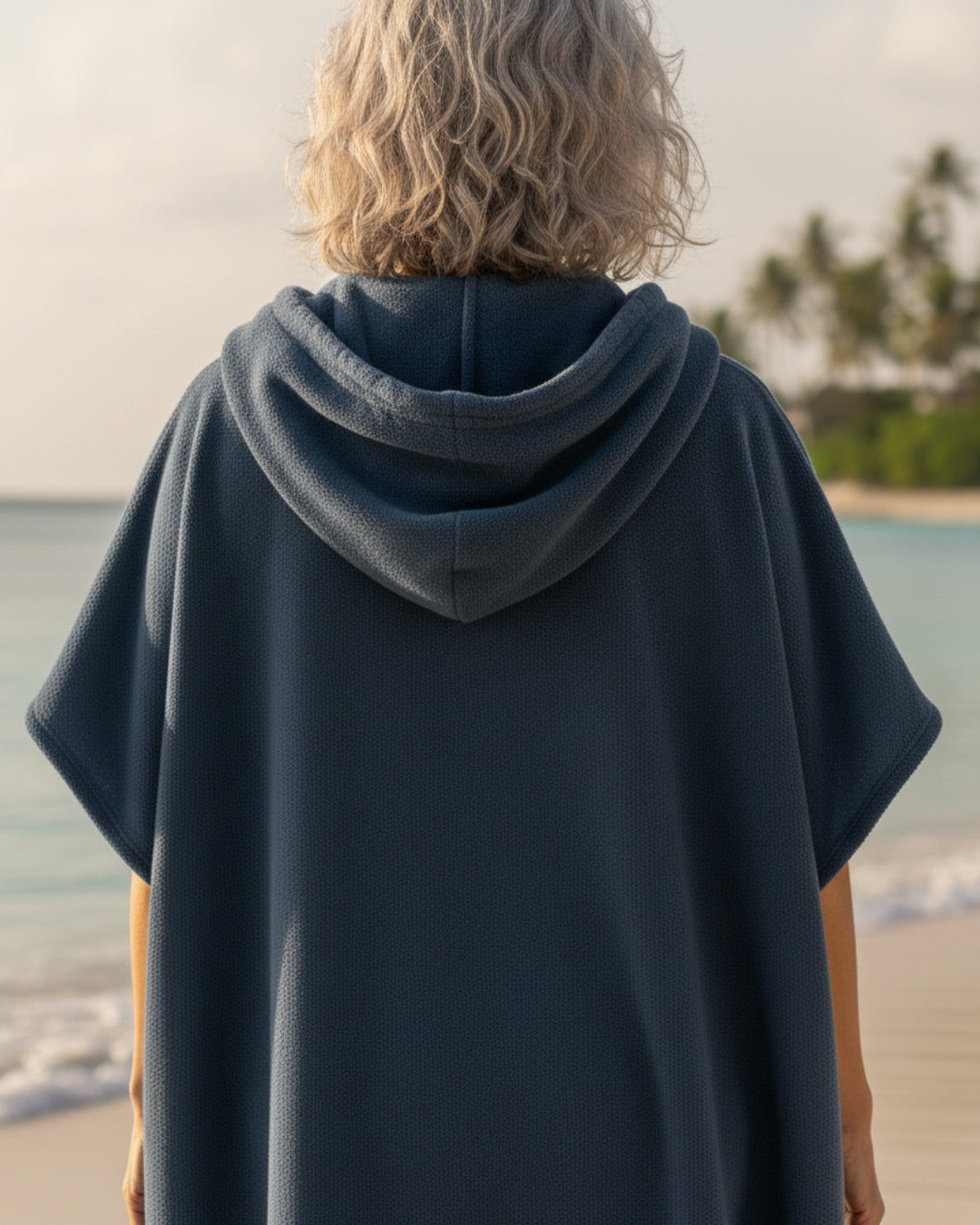 Dame Strand Poncho Kjole 2