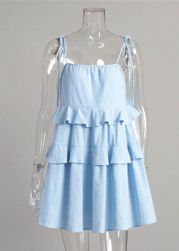 Dame Sundress med Volanger Sommerstil 2