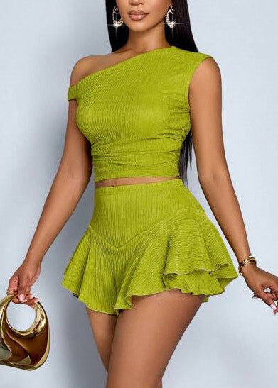 Dame To Deler Sett En Skulder Moderne Stil 4