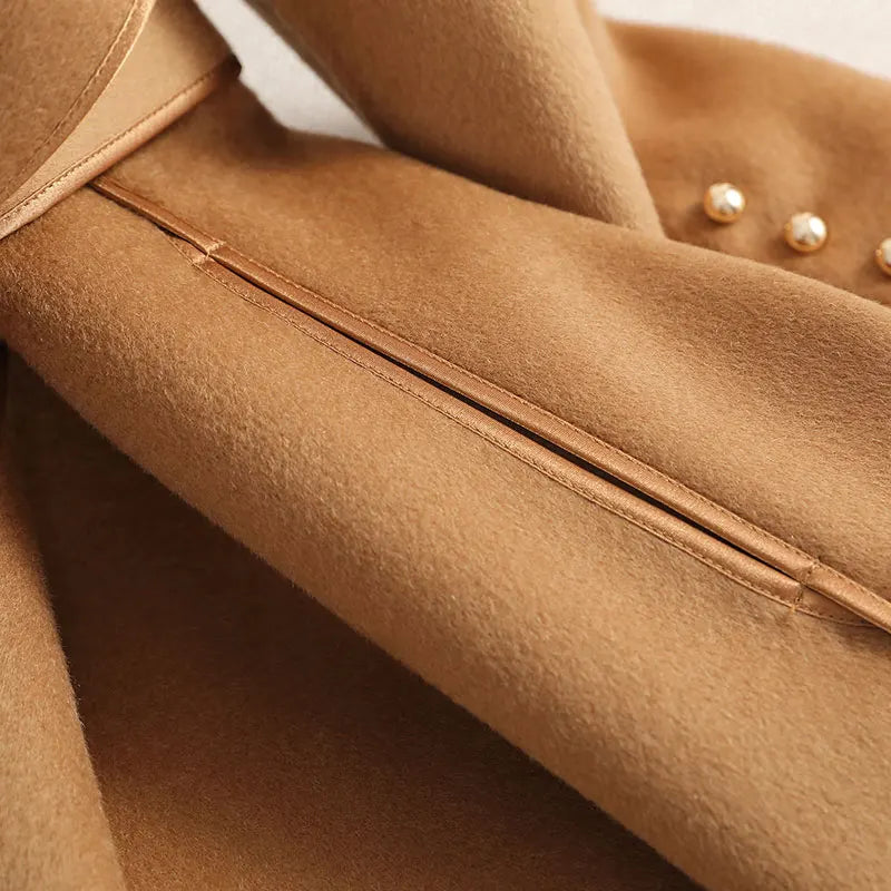 Dame Trench Coat Klassisk Stil 3