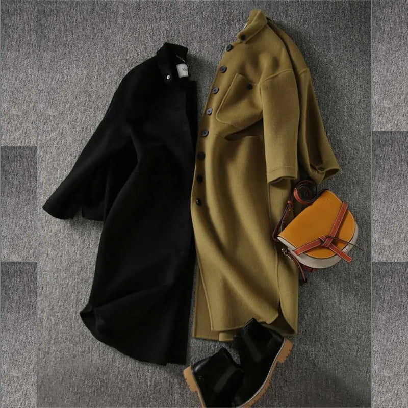Dame Trenchcoat Lang Stil 3