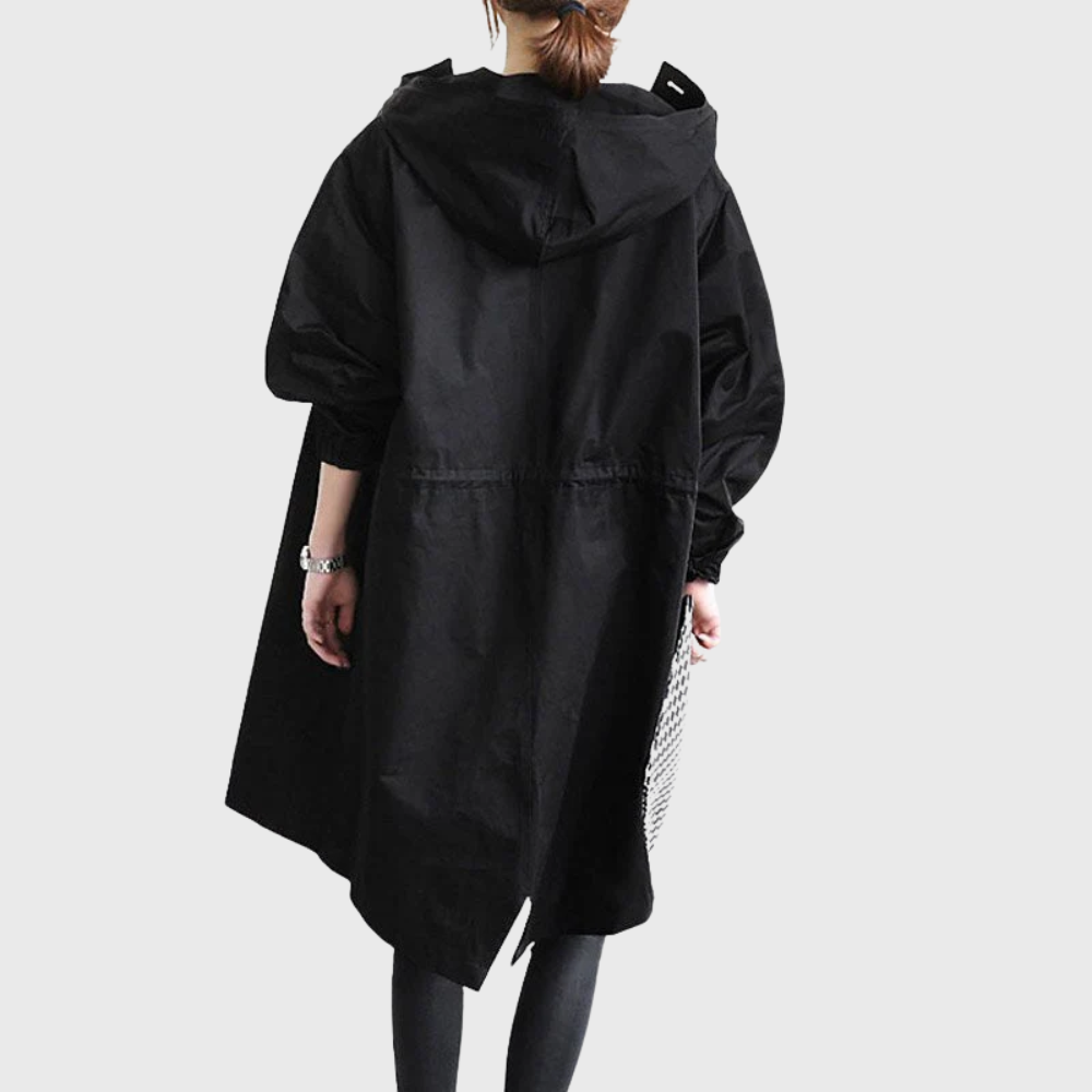 Dame Trenchcoat Vanntett 8