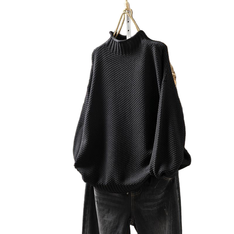 Dame Turtleneck Genser Klassisk Stil 0