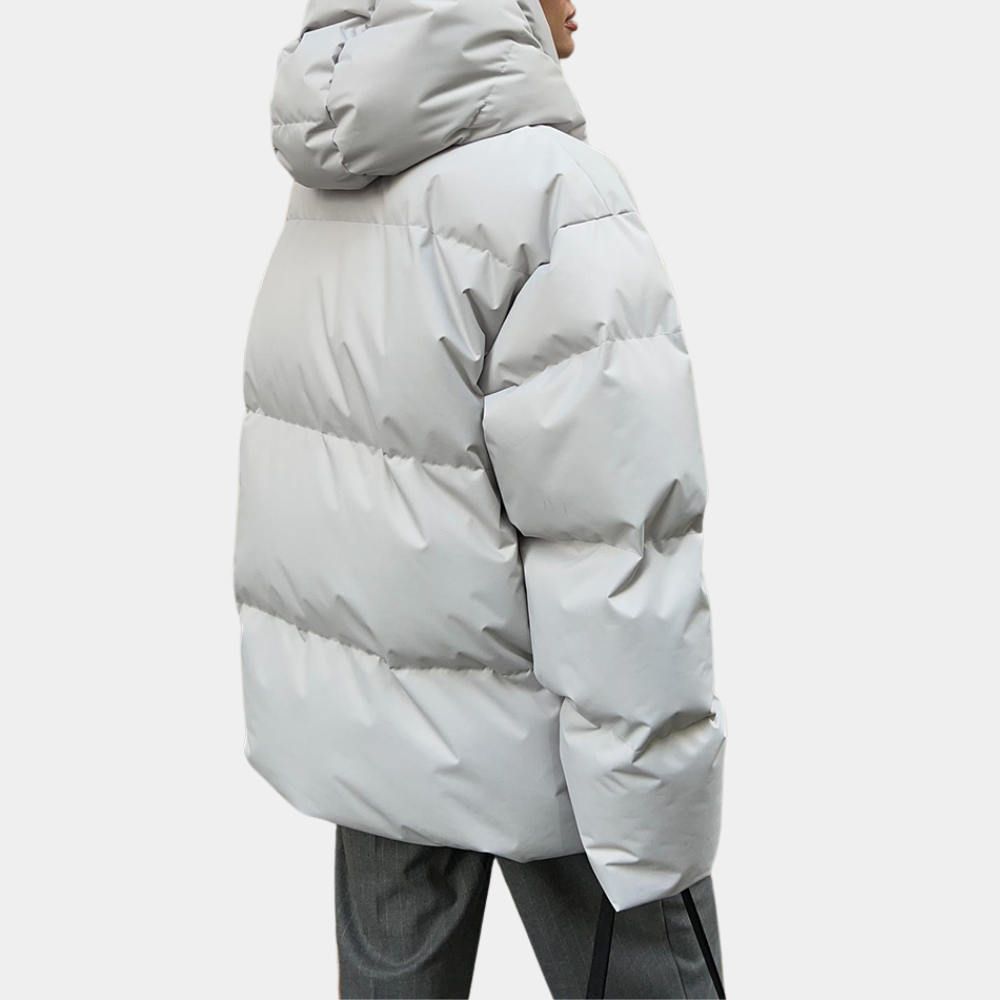 Dame Vinterjakke Puffer Trendy Design 1