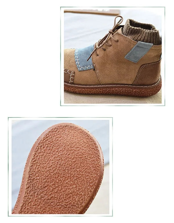 Dame Vinterstøvler Retro Design 3