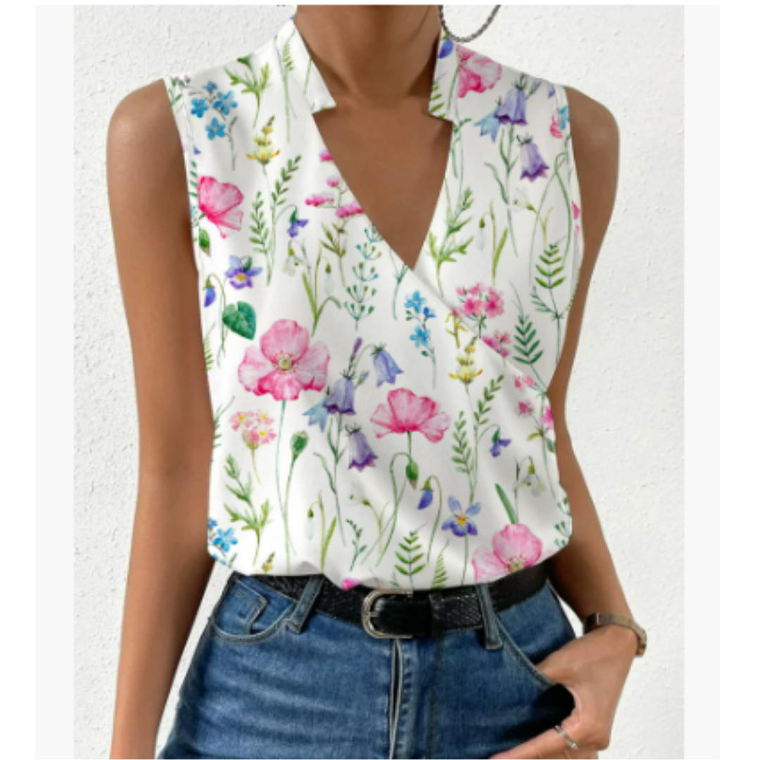 Damebluse Adiana med lett og luftig design 5