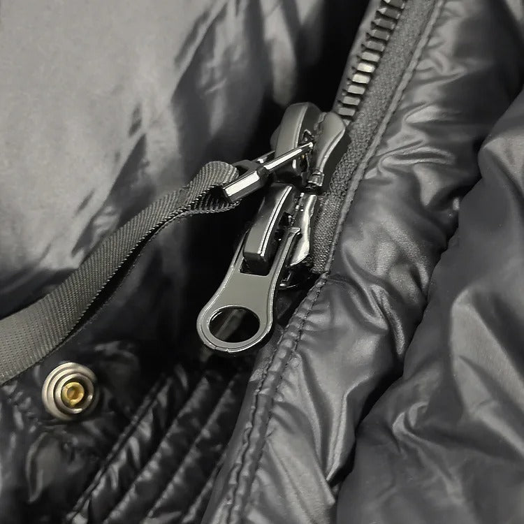 Damens Vinterjakke i Dun, Vanntett og Varm 3