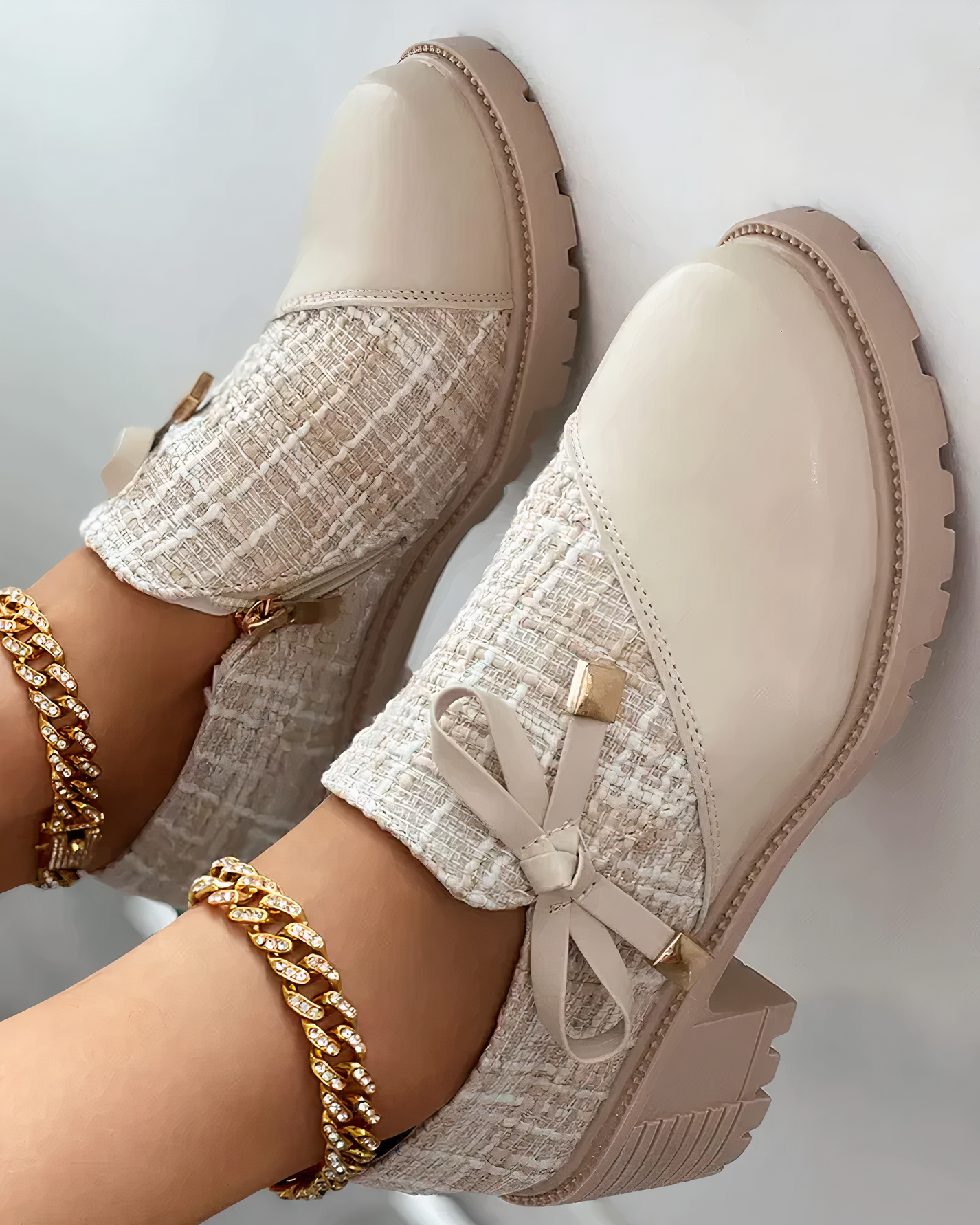 Damepumps med Bred Hæl og Åpen Tå 3