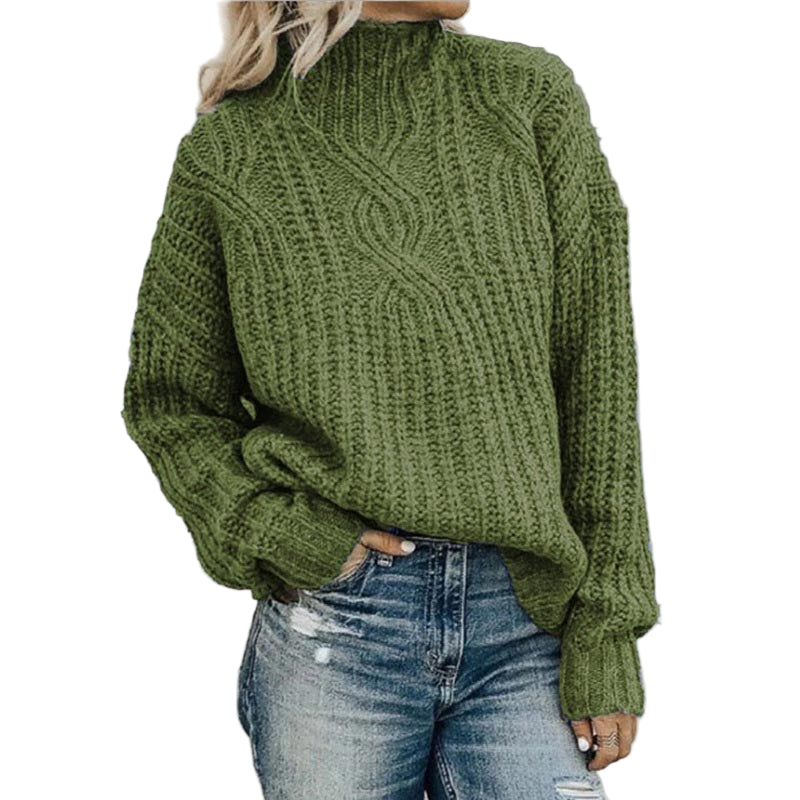 Damer Pullover Moderne Design Myk Materiale 0