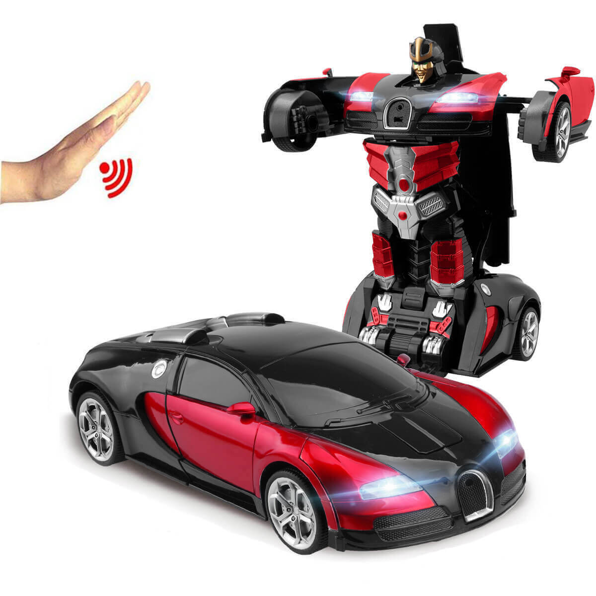 Fjernkontrollert Robotbil med Transformasjon 4
