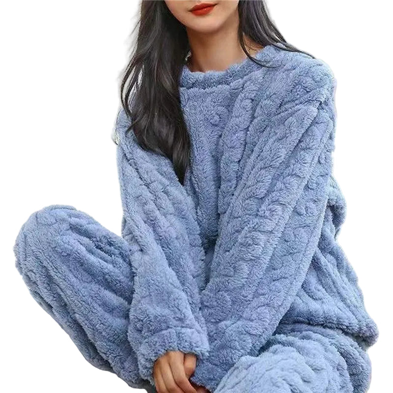 Fleece Pyjamassett for Damer - Koselig og Komfortabel 0