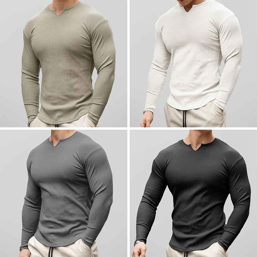 Herre Athletic Fit-skjorte 4
