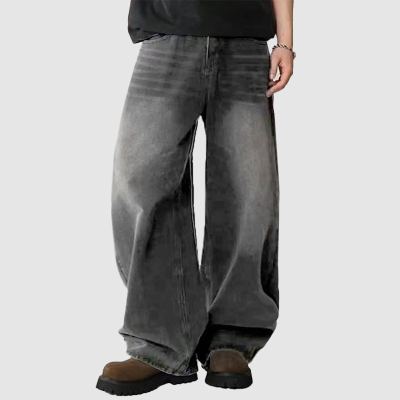 Herre Baggy Jeans med Vid Ben 1