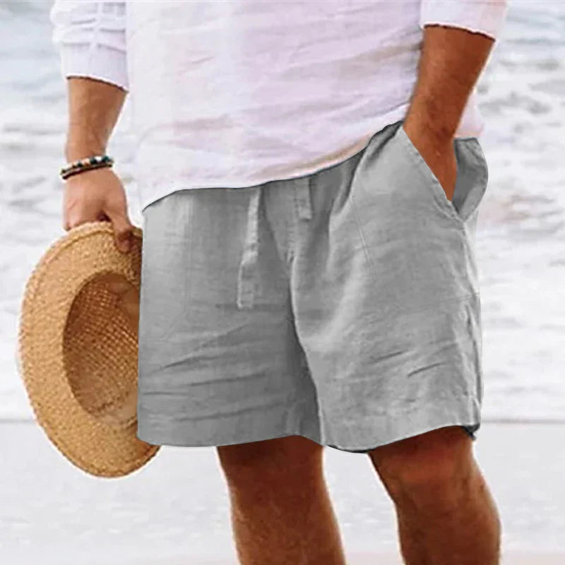 Herre Bermuda Shorts Cargo Med Praktiske Lommer 3