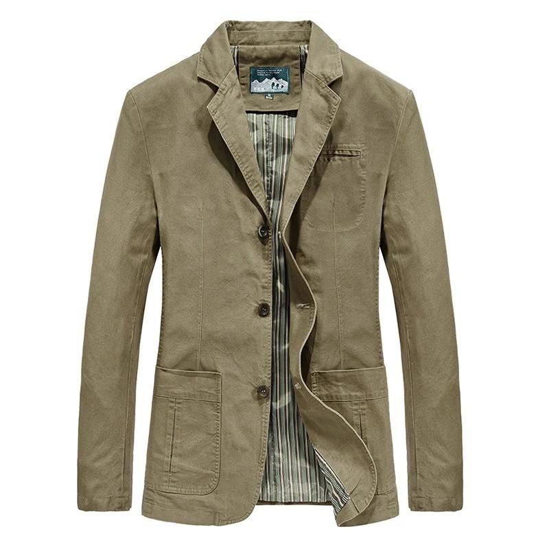 Herre Blazer Uformell Stil 0