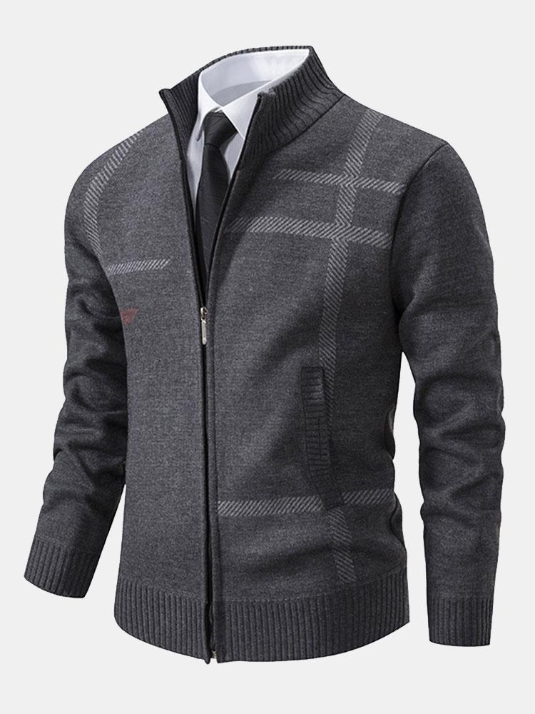 Herre Blazer Uformell Stil 8